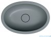 Omnires Shell M+ umywalka podblatowa 48x31 cm ash grey mat SHELL480UPAG